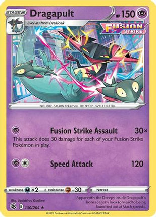 Dragapult - 130/264 [SWSH08: Fusion Strike] Reverse Holofoil