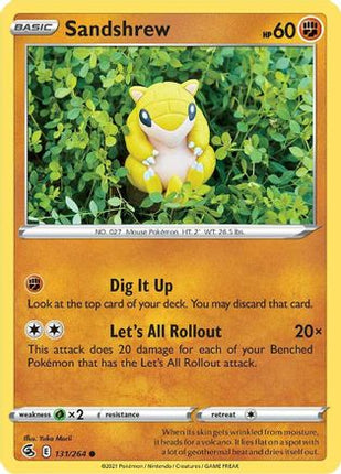 Sandshrew - 131/264 [SWSH08: Fusion Strike]
