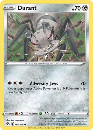 Durant - 184/264 [SWSH08: Fusion Strike] Reverse Holofoil