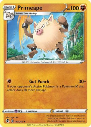 Primeape - 134/264 [SWSH08: Fusion Strike]
