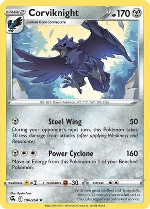 Corviknight - 190/264 [SWSH08: Fusion Strike]