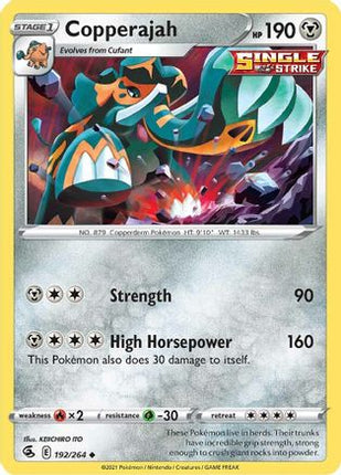 Copperajah - 192/264 [SWSH08: Fusion Strike]