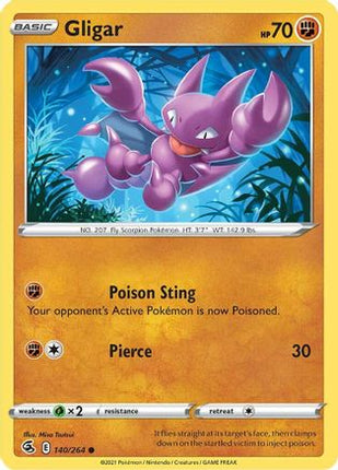 Gligar - 140/264 [SWSH08: Fusion Strike]