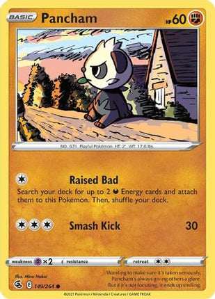 Pancham - 149/264 [SWSH08: Fusion Strike] Reverse Holofoil