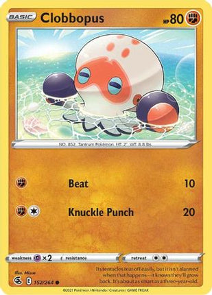 Clobbopus - 152/264 [SWSH08: Fusion Strike] Reverse Holofoil