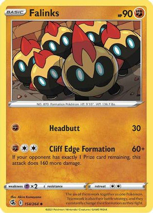 Falinks (154) - 154/264 [SWSH08: Fusion Strike] Reverse Holofoil