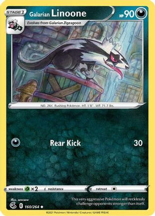 Galarian Linoone - 160/264 [SWSH08: Fusion Strike]