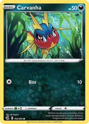 Carvanha - 162/264 [SWSH08: Fusion Strike]