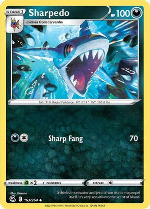 Sharpedo - 163/264 [SWSH08: Fusion Strike]
