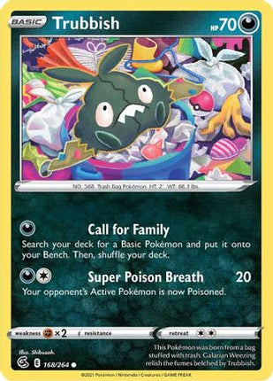 Trubbish - 168/264 [SWSH08: Fusion Strike]