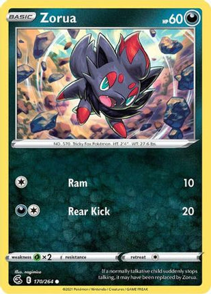 Zorua - 170/264 [SWSH08: Fusion Strike] Reverse Holofoil