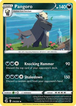 Pangoro - 174/264 [SWSH08: Fusion Strike] Reverse Holofoil