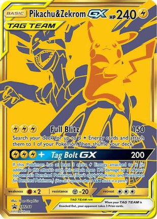 Pikachu & Zekrom GX - SM248 - SM248/null [SM Promos] Holofoil