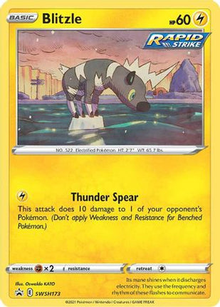 Blitzle - SWSH173 - SWSH173/null [SWSH: Sword & Shield Promo Cards] Holofoil