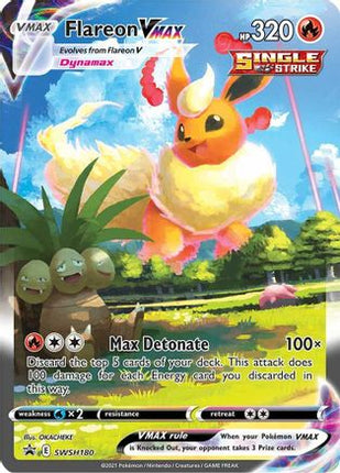 Flareon VMAX - SWSH180 - SWSH180/null [SWSH: Sword & Shield Promo Cards] Holofoil