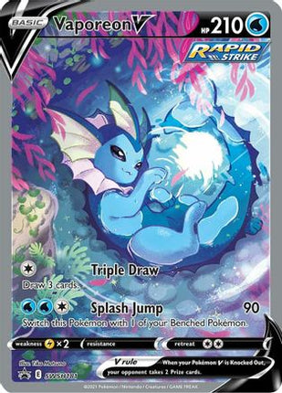 Vaporeon V - SWSH181 - SWSH181/null [SWSH: Sword & Shield Promo Cards] Holofoil