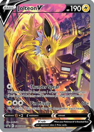 Jolteon V - SWSH183 - SWSH183/null [SWSH: Sword & Shield Promo Cards] Holofoil