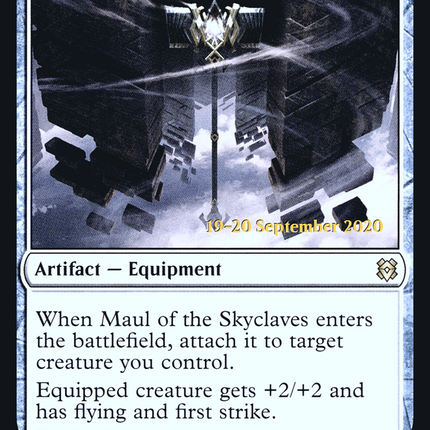 Maul of the Skyclaves [Zendikar Rising Promos] Prerelease Foil