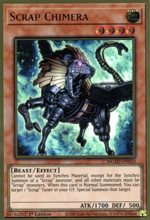 Scrap Chimera (Premium Gold Rare) [MGED-EN010] 1st Edition