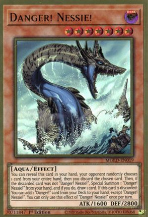 Danger! Nessie! (Premium Gold Rare) [MGED-EN019] 1st Edition