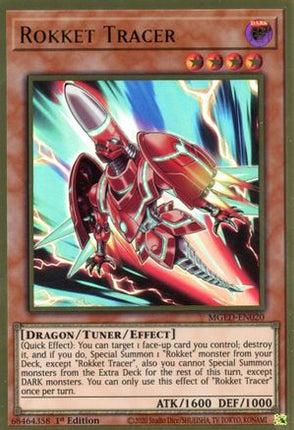 Rokket Tracer (Premium Gold Rare) [MGED-EN020] 1st Edition