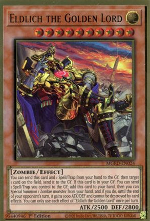 Eldlich the Golden Lord (Premium Gold Rare) [MGED-EN024] 1st Edition