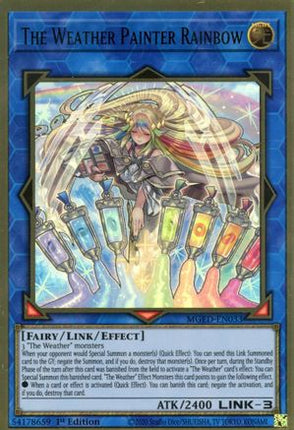 The Weather Painter Rainbow (Premium Gold Rare) [MGED-EN033] 1st Edition