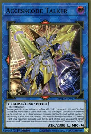 Accesscode Talker (Premium Gold Rare) [MGED-EN037] 1st Edition