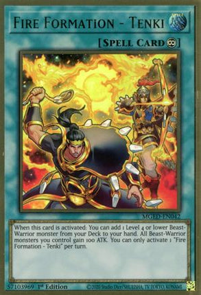 Fire Formation - Tenki (Premium Gold Rare) [MGED-EN042] 1st Edition