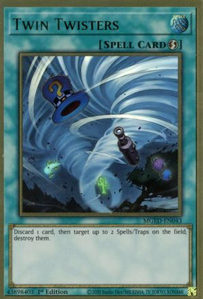 Twin Twisters (Premium Gold Rare) [MGED-EN043] 1st Edition