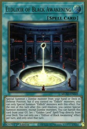 Eldlixir of Black Awakening (Premium Gold Rare) [MGED-EN049] 1st Edition