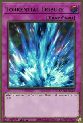 Torrential Tribute (Premium Gold Rare) [MGED-EN052] 1st Edition