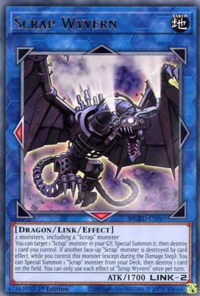 Scrap Wyvern (Rare) [MGED-EN061] 1st Edition