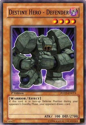 Destiny Hero - Defender [POTD-EN013] Common
