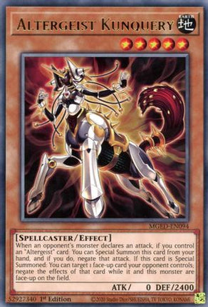 Altergeist Kunquery (Rare) [MGED-EN094] 1st Edition