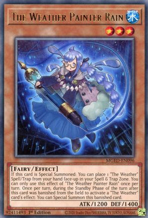 The Weather Painter Rain (Rare) [MGED-EN096] 1st Edition