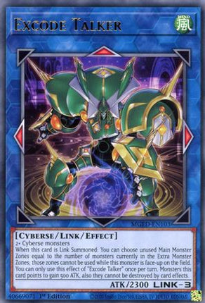 Excode Talker (Rare) [MGED-EN103] 1st Edition