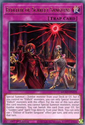 Eldlixir of Scarlet Sanguine (Rare) [MGED-EN125] 1st Edition