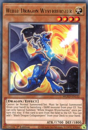 White Dragon Wyverburster (Rare) [MGED-EN132] 1st Edition