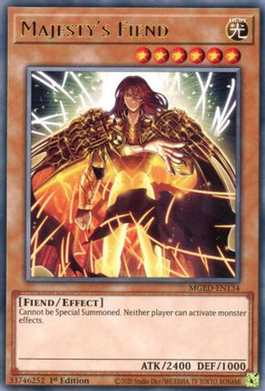 Majesty's Fiend (Rare) [MGED-EN134] 1st Edition