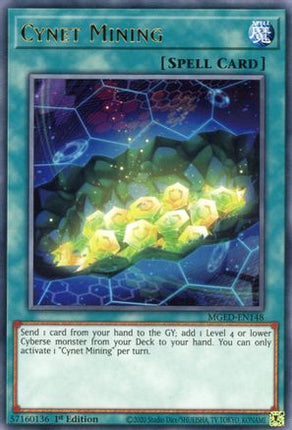 Cynet Mining (Rare) [MGED-EN148] 1st Edition