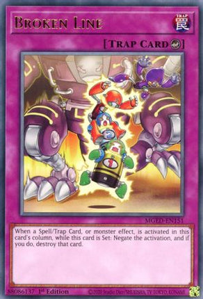Broken Line (Rare) [MGED-EN151] 1st Edition