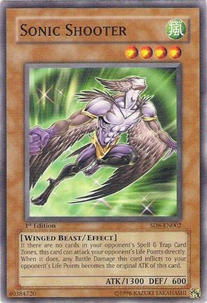 Sonic Shooter (Common / Short Print) [SD8-EN002] Structure Deck: Lord of the Storm 1st Edition