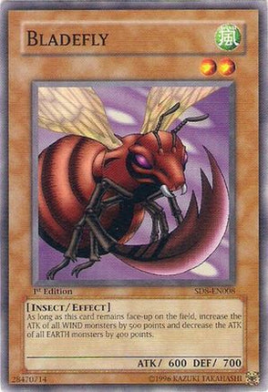 Bladefly (Common / Short Print) [SD8-EN008] Structure Deck: Lord of the Storm 1st Edition