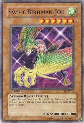Swift Birdman Joe (Common / Short Print) [SD8-EN016] Structure Deck: Lord of the Storm Unlimited
