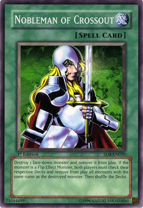 Nobleman of Crossout (Common / Short Print) [SD8-EN020] Structure Deck: Lord of the Storm 1st Edition