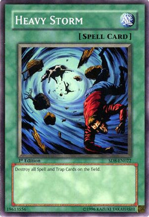Heavy Storm (Common / Short Print) [SD8-EN022] Structure Deck: Lord of the Storm 1st Edition