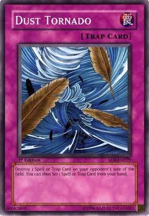Dust Tornado (Common / Short Print) [SD8-EN029] Structure Deck: Lord of the Storm Unlimited