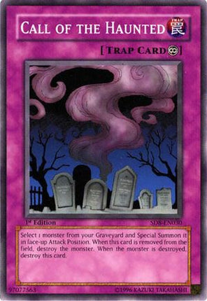 Call of the Haunted (Common / Short Print) [SD8-EN030] Structure Deck: Lord of the Storm Unlimited