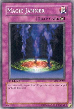 Magic Jammer (Common / Short Print) [SD8-EN031] Structure Deck: Lord of the Storm 1st Edition